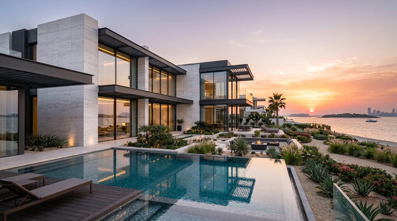 Modern Minimalist Façade Wadeem Gardens
